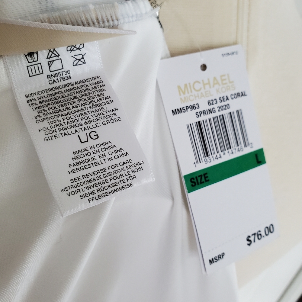 Michael Kors Santorini Beaded Halter Bikini Top - Picture 12 of 14